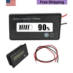 Digital Car Battery Meter 12V-48V With Clear Lcd Display & Built-in Safety Alarm. Fixed Price $7.99.