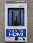 Syba Iocrest SY-ADA31025 Vga To Hdmi Female Adapter/converter With Audio. Fixed Price $5.00.