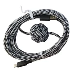 Native Union Night Series Mfi Cable For Apple Devices - (10FT / 3M) Zebra. Fixed Price $14.81.
