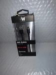Just Wireless Micro Usb 6FT Cable Black. Fixed Price $6.00.