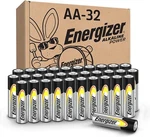 Energizer Aa Batteries, Power Double Battery Alkaline, 32 Count. Fixed Price $19.95.