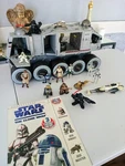 Star Wars Clone Turbo Tank Juggernaut Working Sounds & Lights All Figures. Fixed Price $125.00.