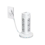 Trond Retractable Power Strip Tower, Space-saving Surge Protect... Usa Fast Ship. Fixed Price $42.48.