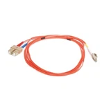Monoprice 2627 Fiber Cord,duplex,lc, SC,2M,ORANGE 13U434. Fixed Price $11.06.