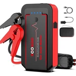 Bookoo Portable Car Jump Starter, 4000A 20000MAH-BLACK With Dc. Fixed Price $63.02.