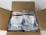 (90X) Leviton Cat 6H460-1L Small Diameter High-flex Patch Cord, 1FT, Blue. Fixed Price $450.00.
