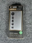 Sentry Portable Battery Charger PW4002 4,000 Mah Universal Metal Housing Nib. Fixed Price $9.99.