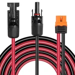 Mookeerf 10FT Solar Panel XT60I Adapter Connector - 10AWG Extension Cable For. Fixed Price $48.99.