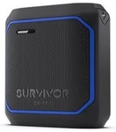 Griffin Survivor Rugged Power Bank Battery: 10,050 Mah Color: Black/blue. Fixed Price $24.90.