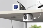 Strip, Powercube Extended 4 Outlets 2 Usb Ports, 5 Feet Cable, Gray. Fixed Price $9.95.