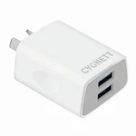 Cygnett Flow 2.4 12W Usb Dual Ports Wall Super Fast Travel Charger White New. Fixed Price $17.92.