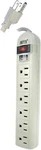 6 Outlet Power Cord Powtech T-type Connectors Safety Circuit Breaker (9") 1.5 Ft. Fixed Price $11.99.