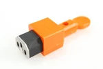 Accuform Orange Power Cord Plug Lockout (iec), Nylon Plastic, KDD320. Fixed Price $47.86.