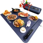 Warming Mat For Food, Voriah Electric Tray With 3 Temp Settings & Aut.... Fixed Price $56.99.