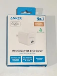 Anker Nano 20W Pd Ultra-compact Usb-c Fast Wall Charger White Open Box. Fixed Price $8.96.