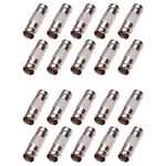 20 Pack Bnc Connectors - Barrel & Female Couplers For Cctv Security.... Fixed Price $18.42.