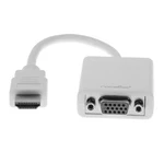 Rocstor Y10C119-W1 Ac Hdmi Vga Female Converstor Adapter White Retail. Fixed Price $20.60.