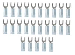Marine Grade Flanged Spade Connector 16-14 Awg Wire X #10 Stud Ancor 210313 25. Fixed Price $21.95.
