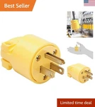 Legrand 4867YCC10 15 Amp 125V Medium Duty Nylon Plug, High-visibility, Nema 5.... Fixed Price $5.99.