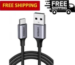 Ugreen Usb To Qc 3.0 Type Fast Charging Cable For Apple/samsung/huawei. Fixed Price $14.24.