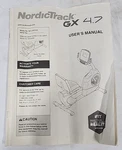Nordictrack Gx 4.7 Exercise Bike User's Manual Booklet Vguc!!. Fixed Price $14.99.
