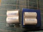 Lot Of 4 Sanyo Eneloop Aa Battery Converter Spacer Adapter Ncs-tg-c. Fixed Price $7.75.