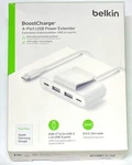Belkin 4-PORT Power Extender White, 1 To 2 Usb-c,. Fixed Price $9.88.