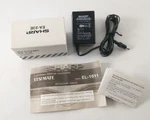 Sharp EA-23E Ac Adapter Charger For Elsi Mate EL-1611 Calculator + User Manuals!. Fixed Price $19.95.