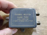 Channel Master 7242 2-WAY Hybrid Splitter, Uhf Vhf Fm Nextgen Tv Digital Hd 4K. Fixed Price $14.95.