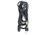 Ibm 10FT Black 5-15P / C13 Right Angle Female 125V Power Cord Cable E-18387. Fixed Price $8.99.