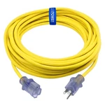 12/3 Sjtw Yellow Outdoor Extension Cord Ft,. Fixed Price $64.84.