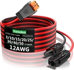 Vansdon Solar XT60I Extension Cable 12AWG 20FT Female Connector. Fixed Price $50.33.
