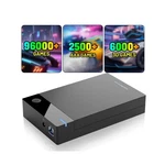Kinhank 12TB Gaming Hard Drive With 96000+ Games,retro Console Wit.... Fixed Price $393.51.