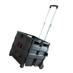 Elama Home Heavy Duty Carry All Easy Folding Cart With Lid. Fixed Price $40.24.