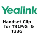 Yealink Handset Clip For T31P T31G & T33G HC-T3X. Fixed Price $8.99.