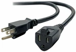 New Genuine Belkin Pro 6' Ac Plug Power Extension Cord Cable Universal F3A110-06. Fixed Price $11.35.