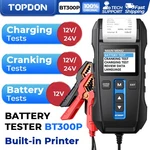 Topdon BT300P Car Battery Tester Charging Load With Built-in Printer. Fixed Price $79.99.
