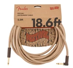 Fender 18.6' Angled Festival Instrument Cable, Pure Hemp Natural #0990918021. Fixed Price $24.95.