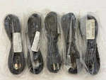 King Power Cord KC-003 Nema 5-15P-IEC C13 10A 125VAC 6FT. Ul Listed Lot Of New. Fixed Price $30.00.