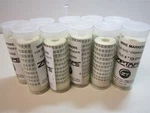 Ziptape Tlc 8" Cloth Wire Marking Numbers 80-89 F/"dtl" Dispenser. Fixed Price $72.00.