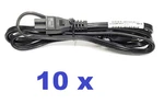 Hp 213349-001 Power Cord Wire Conducto Has Straight (f) C5 Receptacle Lot 10. Fixed Price $89.99.