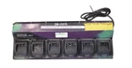 Kenwood Multi 6 Unit Charger KMB-14 Used Tested!. Fixed Price $149.99.