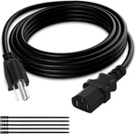 Elecan 3-PRONG Replacement Power Cord 25 Ft, Heatproof Flexible Durable Devic. Fixed Price $26.99.