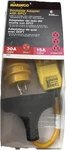 Marinco Plug Dockside 30A To 15A Amp Power Adapter Cable With Gfi. Fixed Price $90.00.