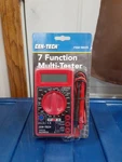 Cen-tech 7-FUNCTION Lcd Digital Ohm Volt Acdc Multimeter W/leads Item 98025, New. Fixed Price $5.00.