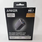Anker A2688 - Prime Charger (100W, 3 Ports, Gan) Brand New. Fixed Price $44.99.
