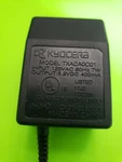 Vintage Kyocera Power Adapter Model TXACAOCO1 120VAC 60HZ 7W 400MA. Fixed Price $10.32.