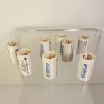 Lot 8 Sanyo Eneloop Aa To Battery Adapters Ncs-tg-c. Fixed Price $29.00.