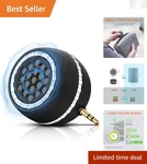 Ultimate Travel Companion: Mini 3W Portable Speaker With Touch Control. Fixed Price $33.70.