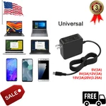 Universal Pd 65W Super Fast Charger Type Laptop Power Supply Adapter With Cord. Fixed Price $11.95.